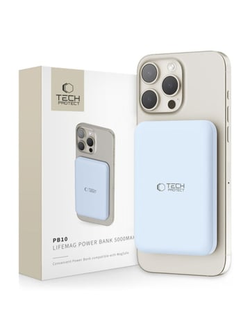 Tech Protect Tech Protect LifeMag PB10 Powerbank mit MagSafe 5000 mAh 15