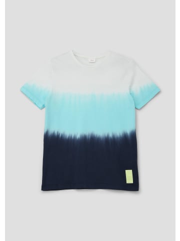 s.Oliver T-Shirt kurzarm in Blau