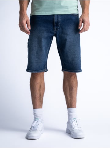 Petrol Industries Rockwell Carpenter Relaxed Fit Denim-Shorts Haven in Blau