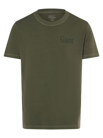 Gant T-Shirt in oliv