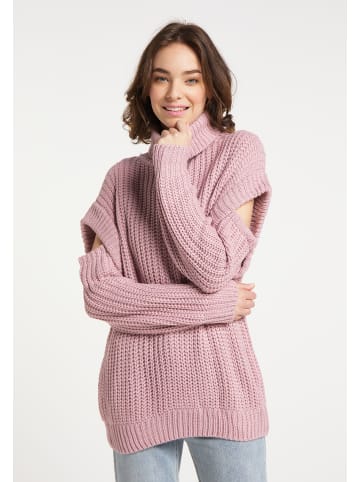 myMo Rollkragenpullover in Mauve