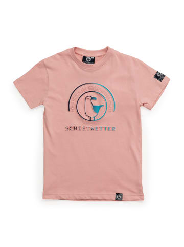 SCHIETWETTER Jungen T-Shirt Luca 3D-Druck in pink-azuro