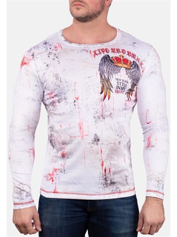 Cipo & Baxx Pullover in White