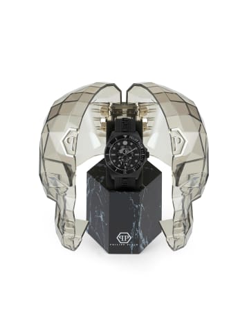 Philipp Plein Analoguhr für Herren in Schwarz