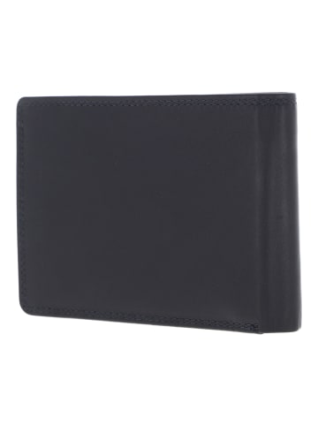 Golden Head Polo Geldbörse RFID Schutz Leder 12.5 cm in marineblau