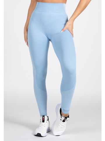 Gorilla Wear Nahtloses Leggings Fitness - Selah - Blue clair