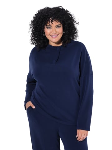 Ulla Popken Sweatshirt in marine
