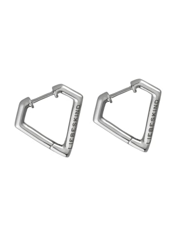 LIEBESKIND BERLIN Creolen The Iconic Geometric in silber