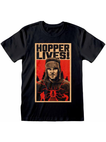 Stranger Things T-Shirt in Schwarz