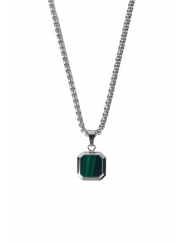 GT COLLECTION Kette mit Anhänger Zircon in green