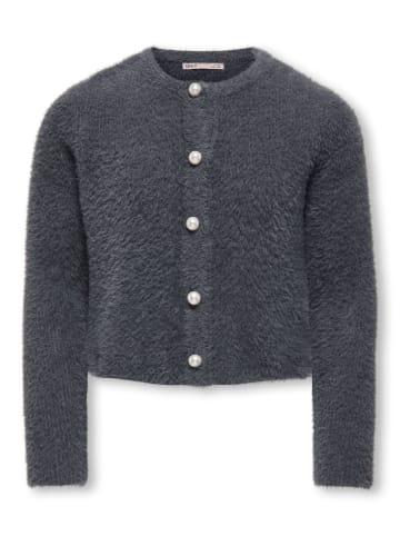KIDS ONLY Strickjacke  KOGPIUMO PETRA PEARL in blackened pearl