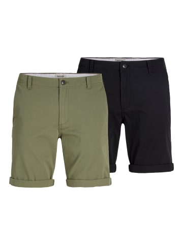 Jack & Jones 2er-Pack Chino Shorts in Black