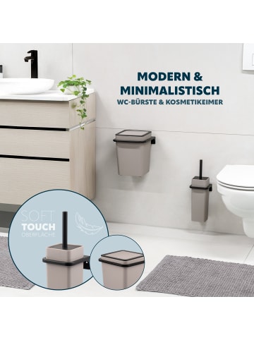 bremermann 2tlg. Bad-Set SAVONA Softtouch ca. 18 x 25 x 21 cm (B/H/T)