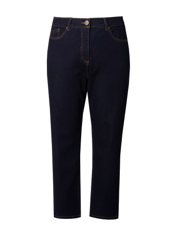 Ulla Popken Jeans in dark blue denim