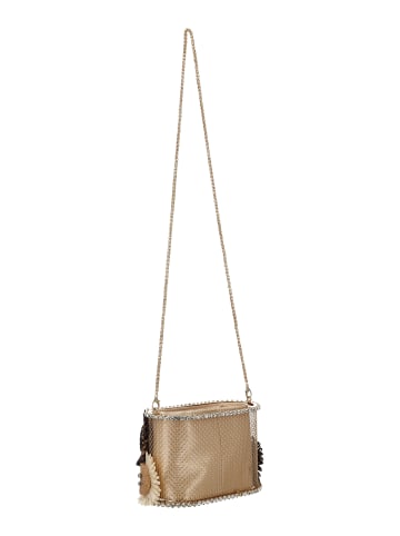 gaya Women Handbag in Beige Multicolor