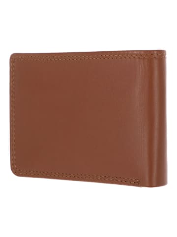 Golden Head Polo Geldbörse RFID Schutz Leder 11 cm cognac