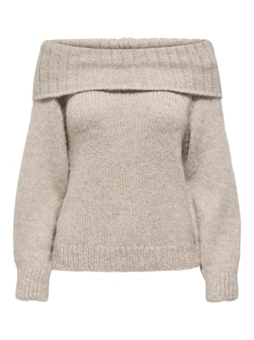 ONLY Strickpullover in Weathered Teak
