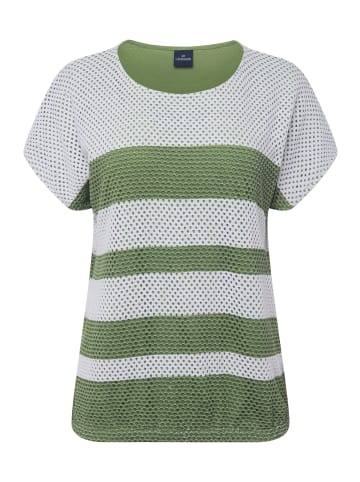 LAURASØN Sweatshirt in moosgrün