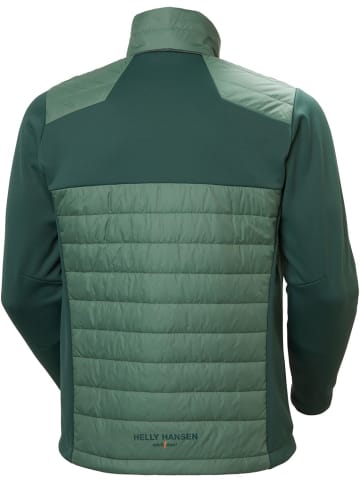 Helly Hansen Fleecejacke/Fleecepullover "Oxford Hybrid Insulated Jacket" in Grün