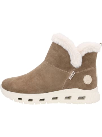 rieker Winterstiefeletten in pfeffer/offwhite