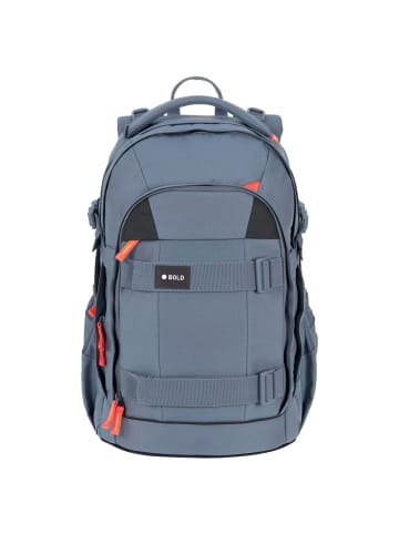 Lässig Bold Origin - Schulrucksack 46.5 cm (Anthracite/Grey) in blau