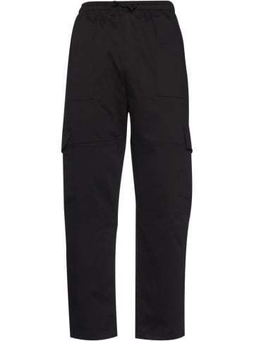 DEF Cargohose "Straight Cargopant" in Schwarz
