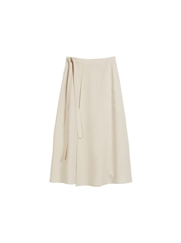 Marc O'Polo Wickelrock flared in silky stone