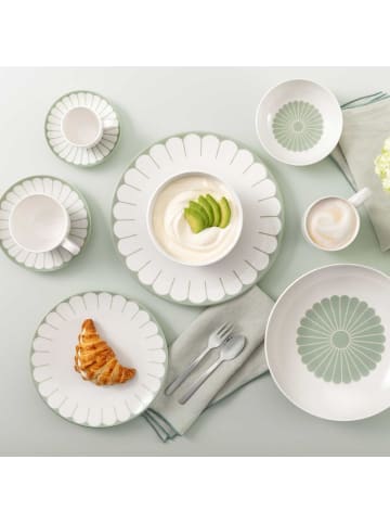 Villeroy & Boch 6er Set Espressotassen Fleur Couleur 70 ml in Vert