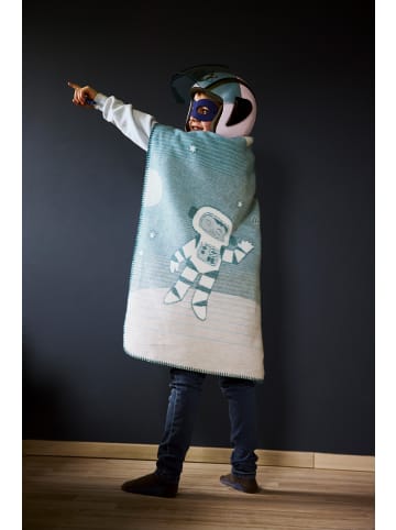 biederlack Babydecke Spacekid in blau