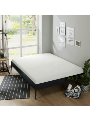 Erwin Müller Frottee Spannbettlaken Erding in weiß