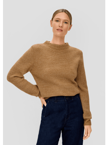 s.Oliver Strickpullover langarm in Braun