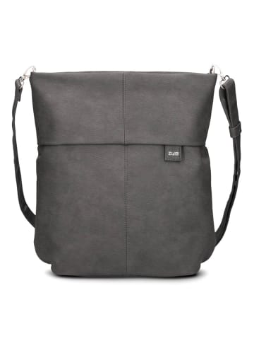 Zwei Mademoiselle.M Umhängetasche 35 cm in nubuk stone