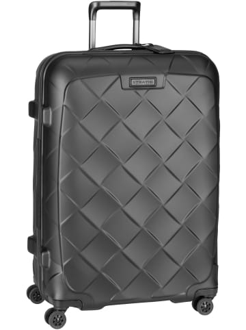 Stratic Trolley Leather & More Trolley L in Matt Black