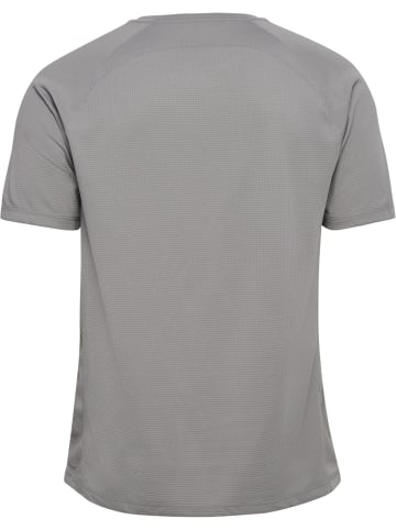 Hummel T-Shirt Raglanärmel Hmlmomentum Multisport Herren in SHARKSKIN