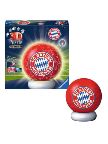 Ravensburger Ravensburger Puzzle 72 Teile Puzzle-Ball Nachtlicht FC Bayern München in bunt