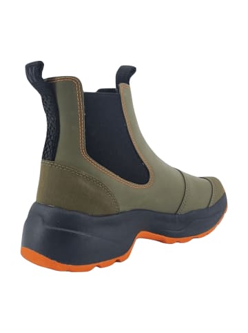 WODEN Chelsea Boots in Oliv