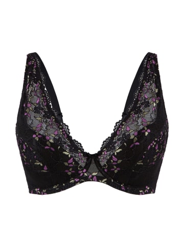 Linga Dore plunge BH Triangel in Schwarz/Multi