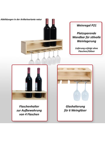 MCW Weinregal P21, Weiß