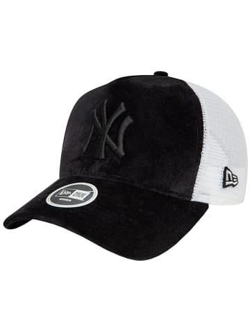 NEW ERA New Era New York Yankees Velour Trucker Cap in Schwarz