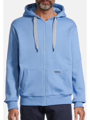 Salzhaut Sweatjacke BREKER in Ocean Blue