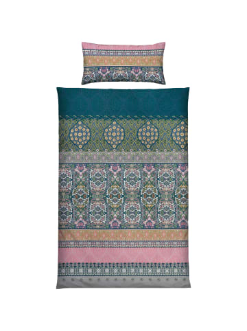 Erwin Müller Mako-Satin Bettwäsche in blau