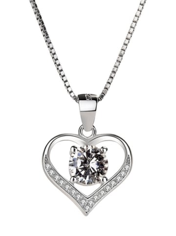 collezione alessandro Kurze Kette " Heart " in silbern