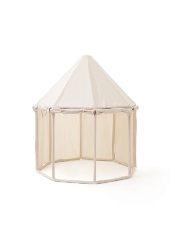 Kids Concept Pavillon Zelt Ø 120 cm, H 142 cm, Off-White ab 3 Jahre