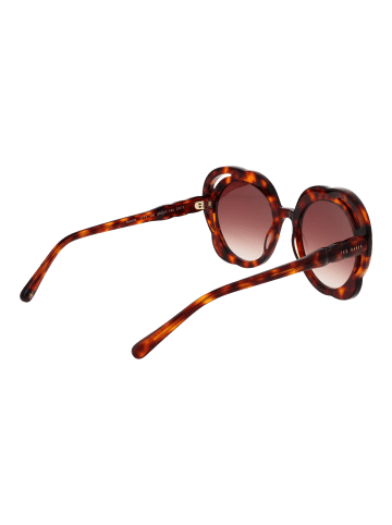 Ted Baker Sonnenbrille Rund Havanna