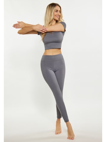 IZIA Damen Crop-Top in Rauch
