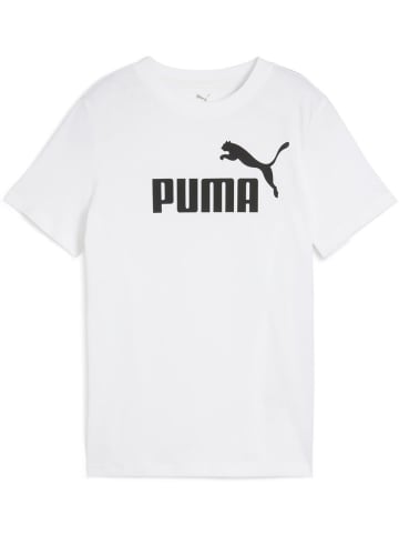 Puma T-Shirt "ESS No.1 Logo Tee G" in Weiß