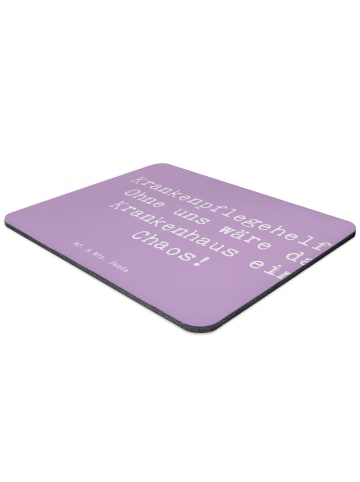 Mr. & Mrs. Panda Mauspad Spruch Krankenpflegehelfer Chaos mit Sp... in Lavendeltraum