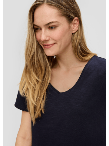 s.Oliver T-Shirt kurzarm in Blau