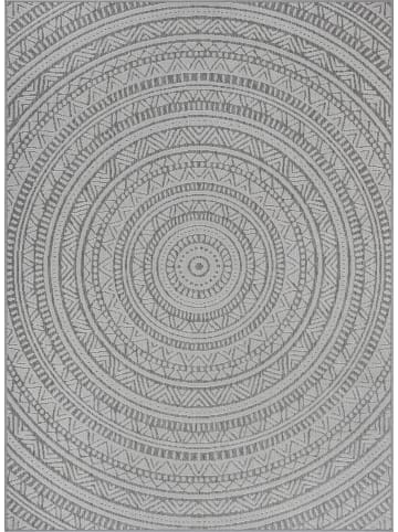 KADIMA DESIGN Teppich flachgewebt Orientalisch flachgewebt pflegeleicht Flur in Anthrazit