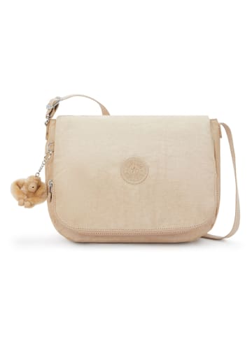 Kipling Basic Plus Earthbeat Umhängetasche 30 cm in sparkled beige